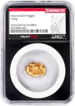 4.25 Gram Arizona Gold Nugget NGC Vaultbox Unvaulted