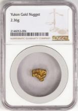 2.36 Gram Yukon Gold Nugget NGC Graded