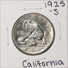 1925-S California Diamond Jubilee Commemorative Half Dollar Coin