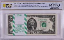 Pack 2017A $2 Federal Reserve STAR Notes San Francisco Fr.1941-L* PCGS Gem UNC 65PPQ