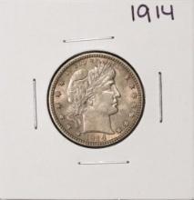 1914 Barber Quarter Coin