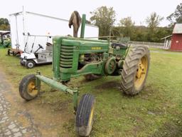 John Deere A Tractor, 2WD, 540PTO, 1 Remote
