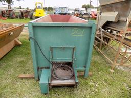 10' x 4' Potting Soil Agitator and Mixing Conveyor Bunk (Was Lot 501)