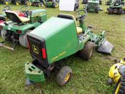 JD F735 Front Mower w/60'' Deck, Dsl Eng, Rear Weights, 600 Hrs, S/N- 01112