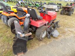 Troybilt GTX18 Garden Tractor with Deck and 2 Stage Snowblower (Was Lot 813