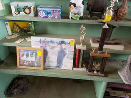 Old ''You Been Farming Long'' Picture, Duck Picture, (2) Trophys