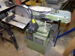 Central Machinery 6'' Belt, 9'' Disc Combo Sander, Model 06852