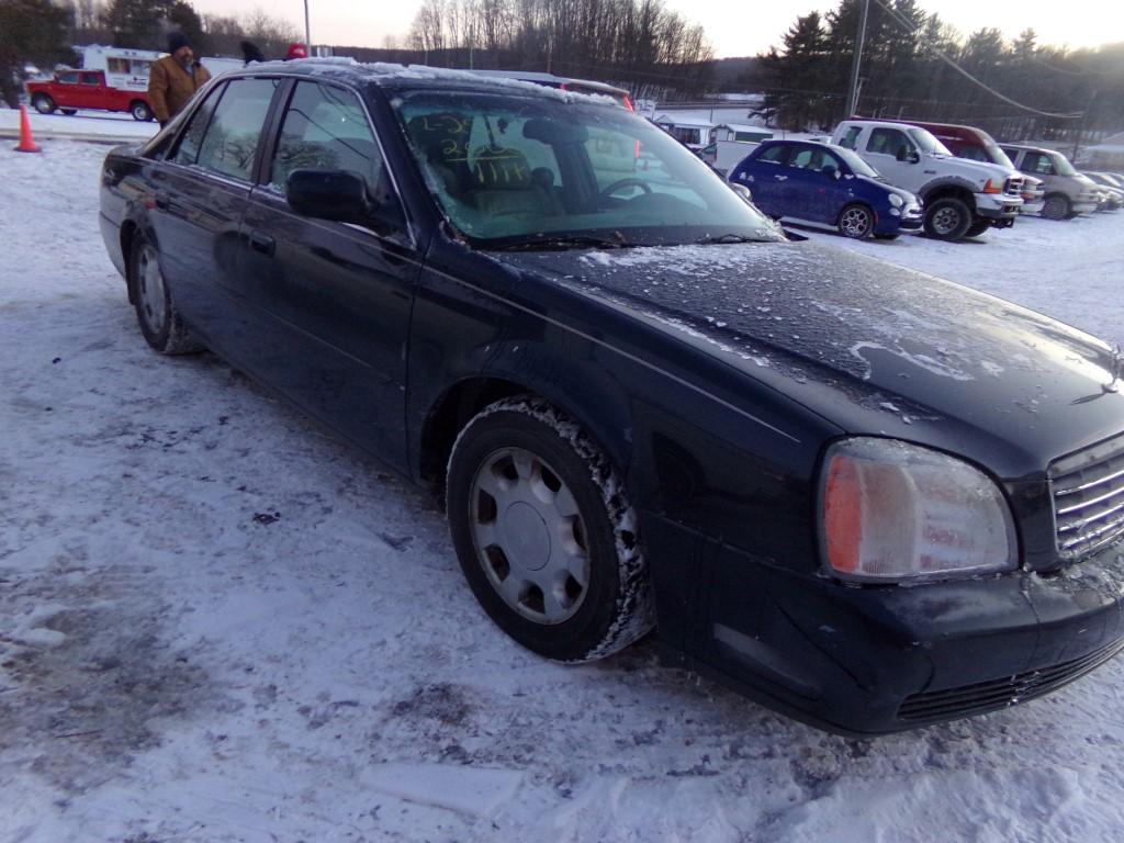 2000 Cadillac Deville, Blue, 4DSD, Leather, V8 Gas Engine, Auto Trans, 111,