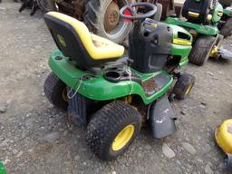 JD LA105, 42'' Deck, 19.5HP Engine, No Ignition Switch, No Hours, Not Runni