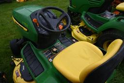 JD X324, w/48'' Deck, 4-Wheel Steer, 682.9 Mi, S/N: M0X324A010133  (3266)