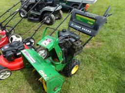 John Deere 724D Snoblower, Walk-Behind, 7 HP, ElectricStarter (3146)