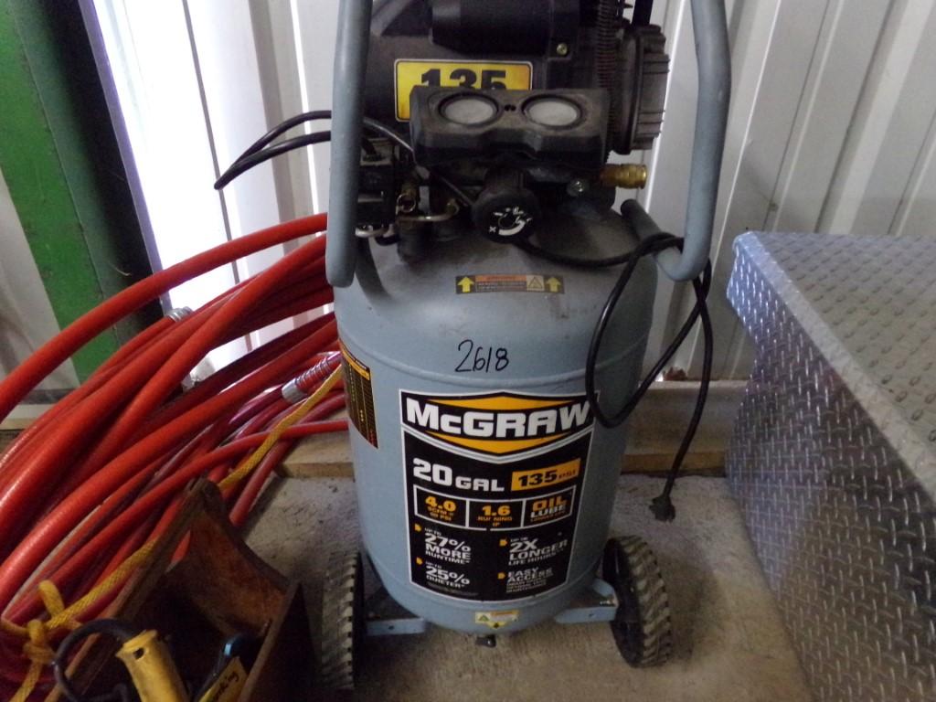 McGraw 20 gal Air Compressor (2618)