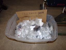 Tote of Cellphone Items, New (2939)