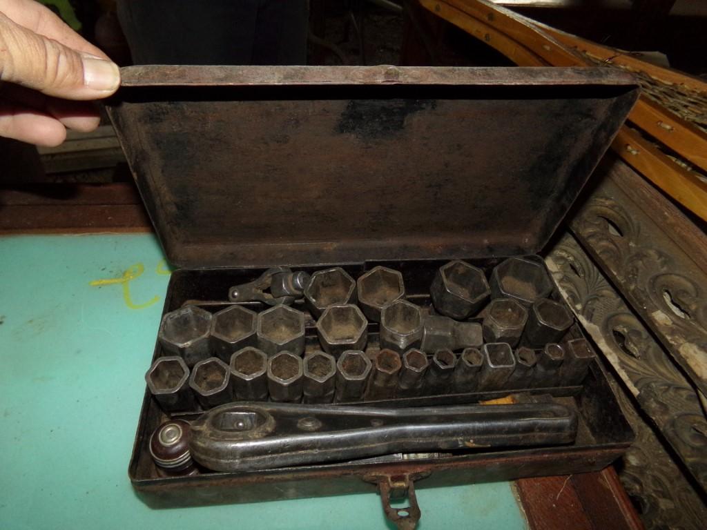Antique Square Drive Socket Set