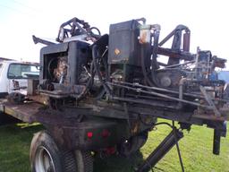 1991?  Ford F600 Custom Cab Auger Truck, 5 Speed Manual, V8, 2 WD, NOT RUNN