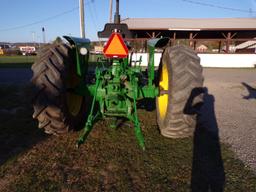 JD 2840 Dsl. Tractor, 2wd, Runs, Drives, Has Leak Between Engine and Transm