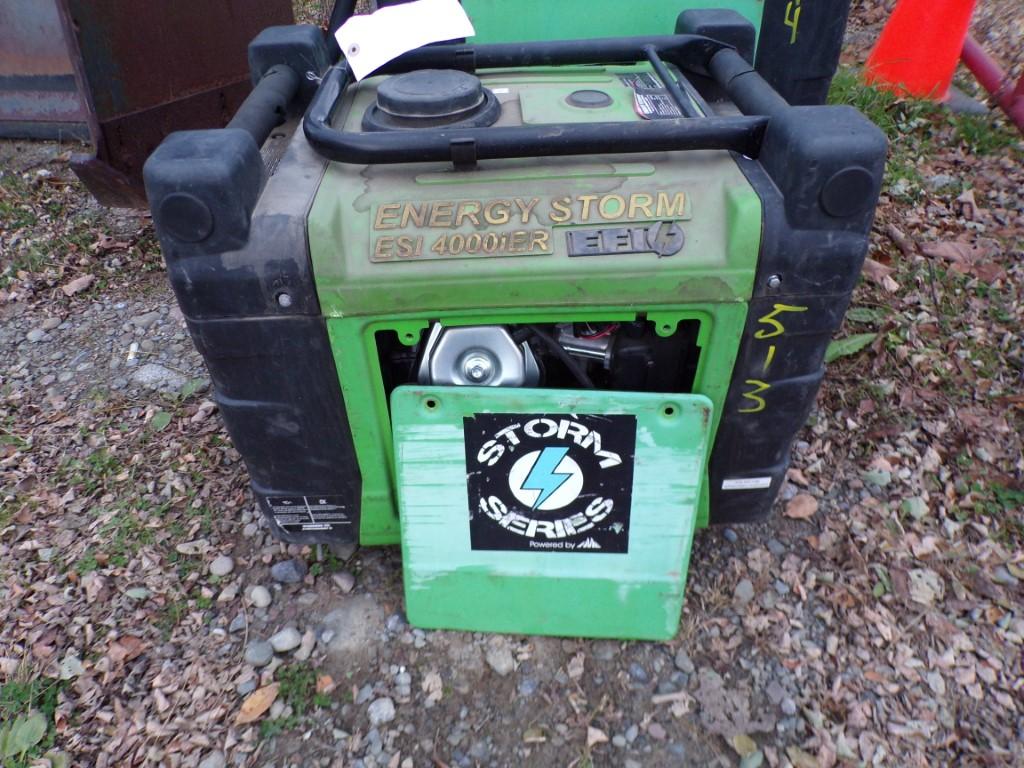 Energy Storm 4000IER 4K Watt Generator - Not Running, Needs Work
