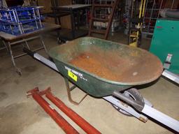Green, True Temper,Wheel Barrel