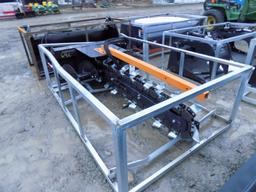 New Wolverine Model TCR-12-48H Hydraulic Trencher for Skid Steer Loader