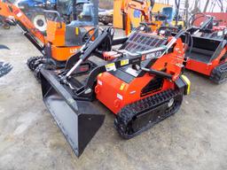 New, AGT,LRT-23 Mini Tracked Skid Steer Loader, Gas Engine, Front Aux. Hyds