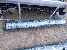 New Roll of Light Weight Green Coated Wire Fencing