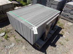 Blue Thermaled Treads 2'' x 18'' x 48'', 108sf, Sold by the Sq. Ft. (108 x