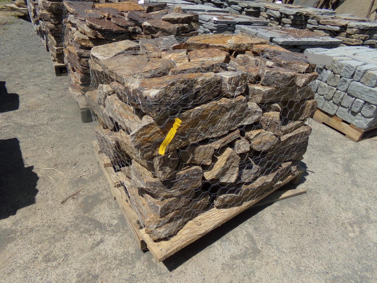 West Mountain Wall Stone, 1'' - 4'', Sold by the Pallet