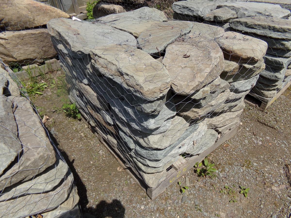 Heavy Tumbled Garden Path-Steppers, Sold by the Pallet