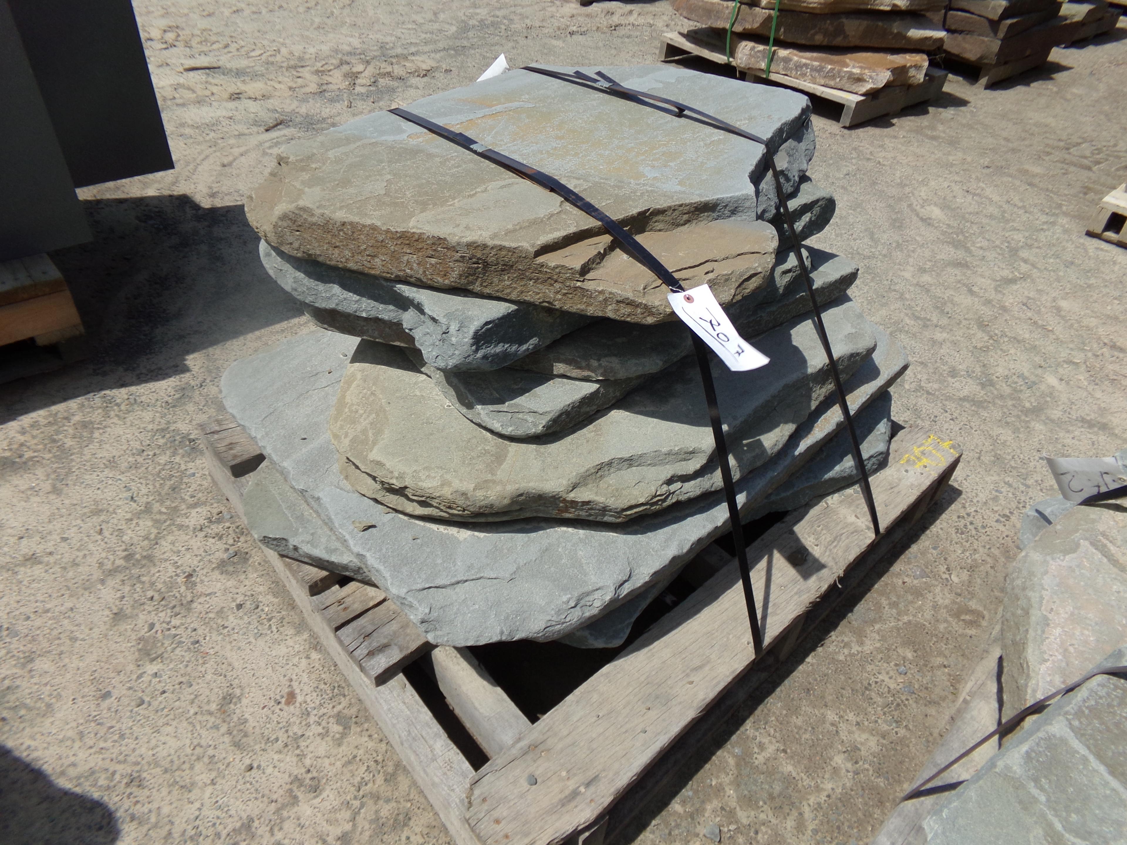 Large Tumbled Stepper Stones, SOLD BY THE PALLET