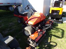 Jacobsen Tri King 1900D Kuboda Diesel Commercial T-Mower, Runs and Works Go