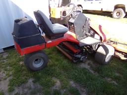 Jacobsen Tri King 1900D Kuboda Diesel Commercial T-Mower, Runs and Works Go