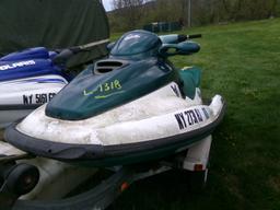 1997 Bombardier Sea Doo GTX 2 Up Jet Ski with Registration (5716)