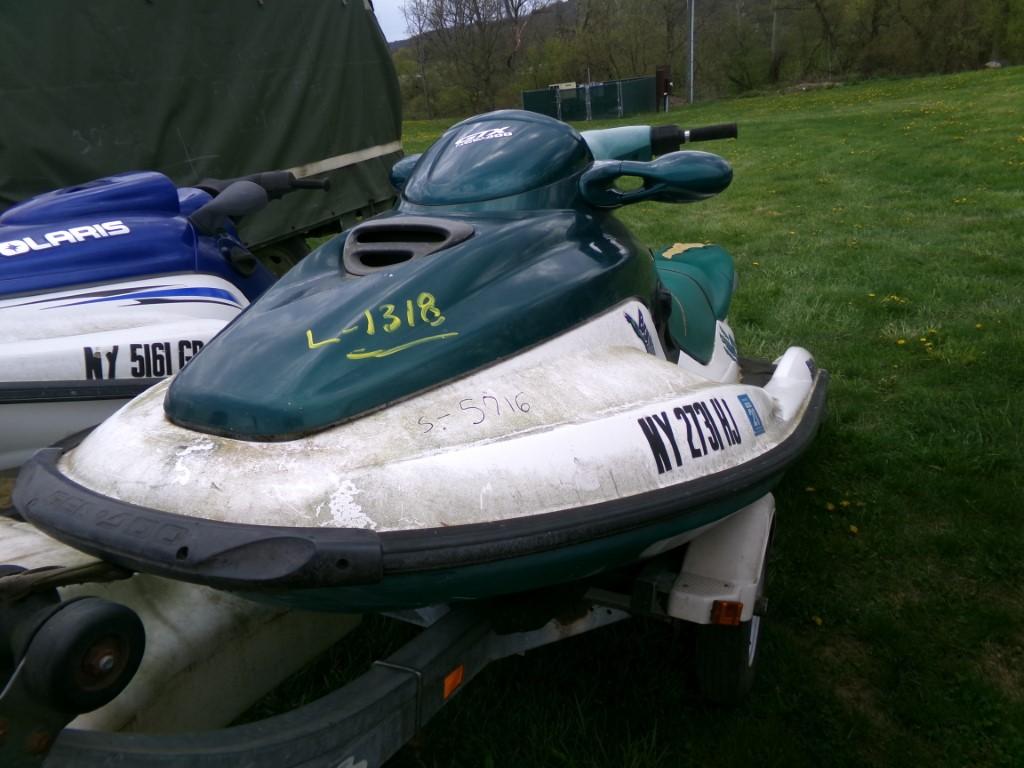 1997 Bombardier Sea Doo GTX 2 Up Jet Ski with Registration (5716)