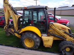 New Holland B-110B, 4 WD, Backhoe Loader, Ext. Hoe, Pilot Controls, 7305 Ho