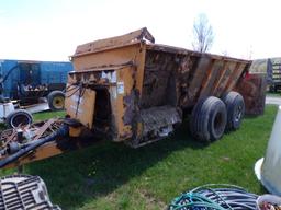 Kuhn Knight 8124 Tandem Axle Manure Spreader  (4414)