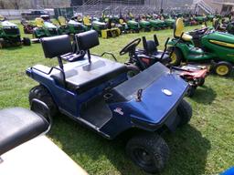 Blue Melex Gas Powered Golf Cart, Runs (5392)