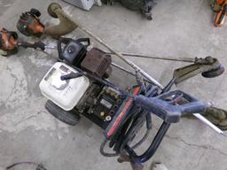 Job Pro Pressure Washer and (2) Echo Trimmers for Parts (3049)