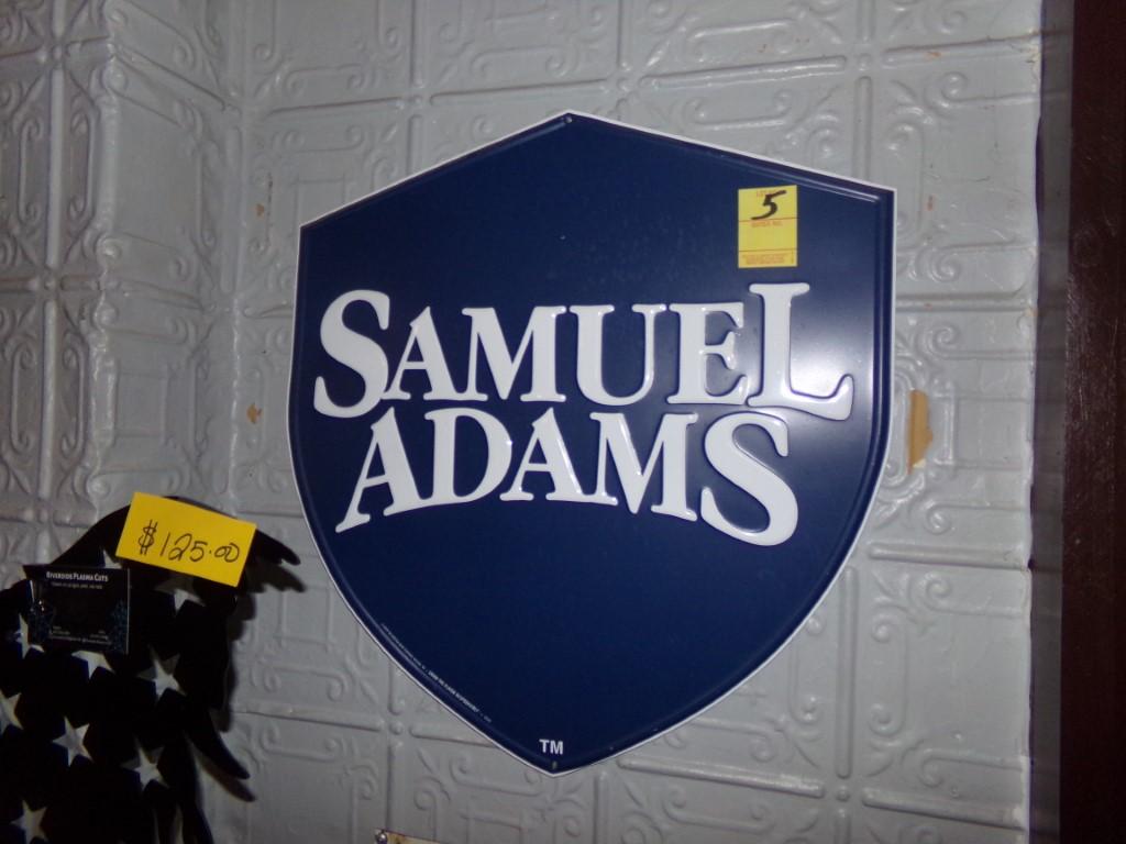 Samual Adams Tin Sign