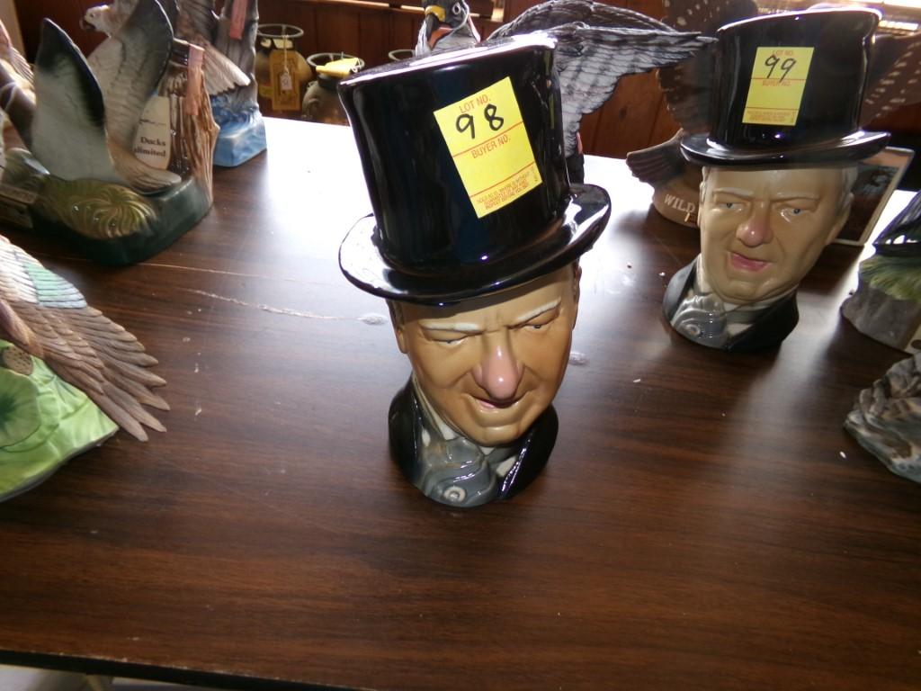 OBR Bourbon W.C. Fields Decanter