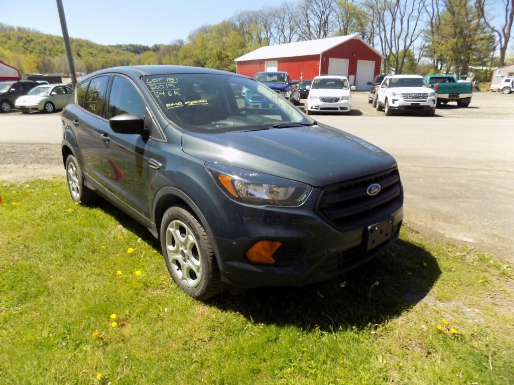 2019 Ford Escape S, FWD, Blue, 146,364 Mi, Vin# 1FMCU0F7XKUB67267 - MV-50 I