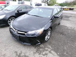 2016 Toyota Camry SE, Glack, 256,559 Miles, VIN#: 4T1BF1FK0GU537245 -OPEN T