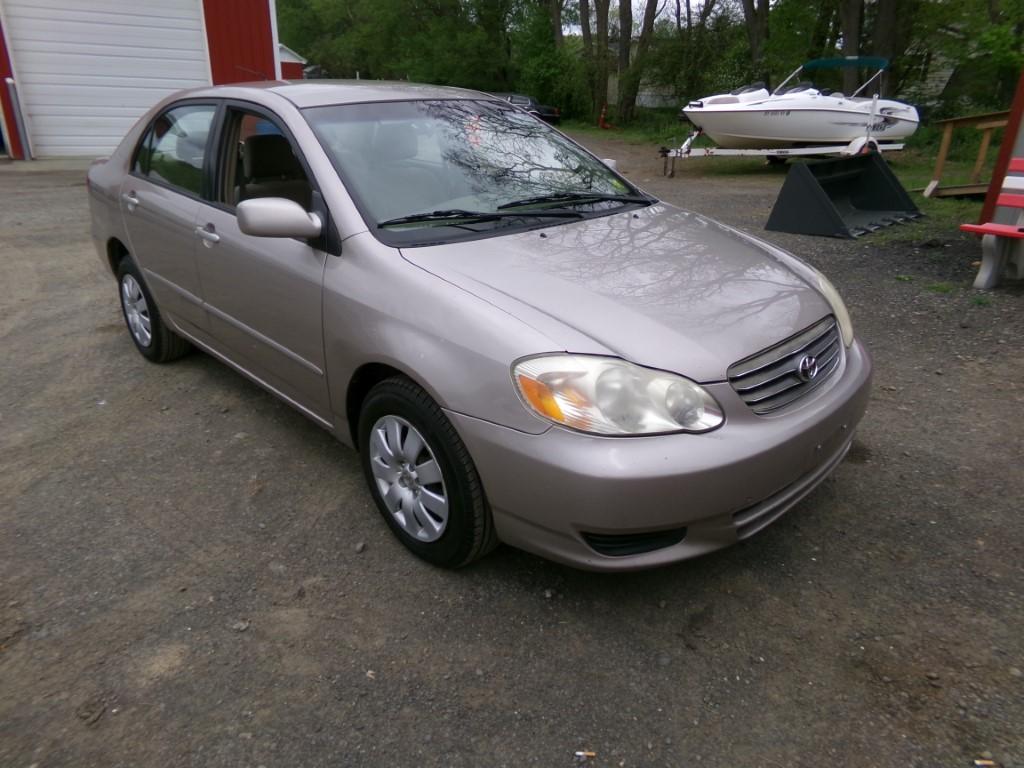 2003 Toyota Corolla, Tan, Auto Trans, TMU Miles - ODOMETER DOES NOT DISPLAY