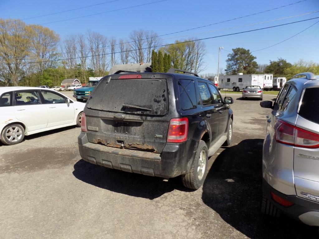 2012 Ford Escape XLT 4 x 4, Black, 136,145 Miles, Vin.# 1FMCU9DG4CKA23900 -