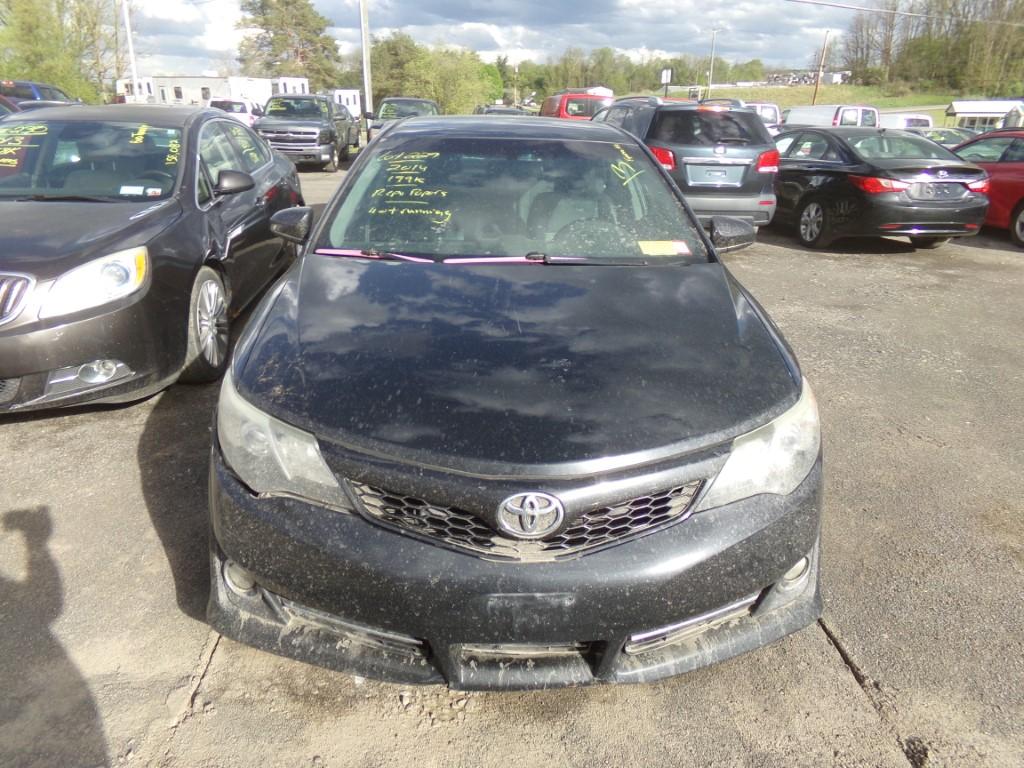 2014 Toyota Camry, Black, Auto Trans., Leather, 199K Miles, CONDITION UNKNO