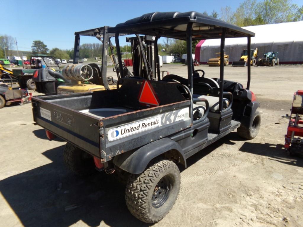 Club Car XRT 1550 4 x 4, Intellitrak 4 Seat Side by Side UTV, Manual Dump,