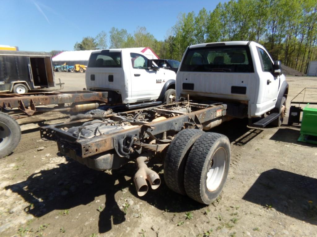 2017 Ford F-550, 6.7 L Power Stroke Diesel, Reg Cab And Chassis, 2 WD, 158,