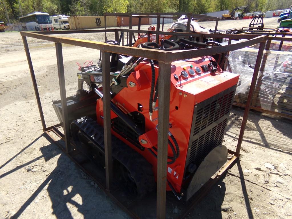 New AGT Industrial LRT 23 Mini Skid Loader with 44''  Bucket, Gas