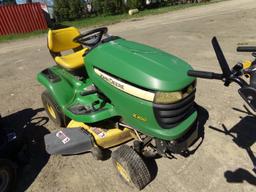 JD X300, 42'' Deck, Hydro, 17 HP, 729 Hrs, s/n 087565