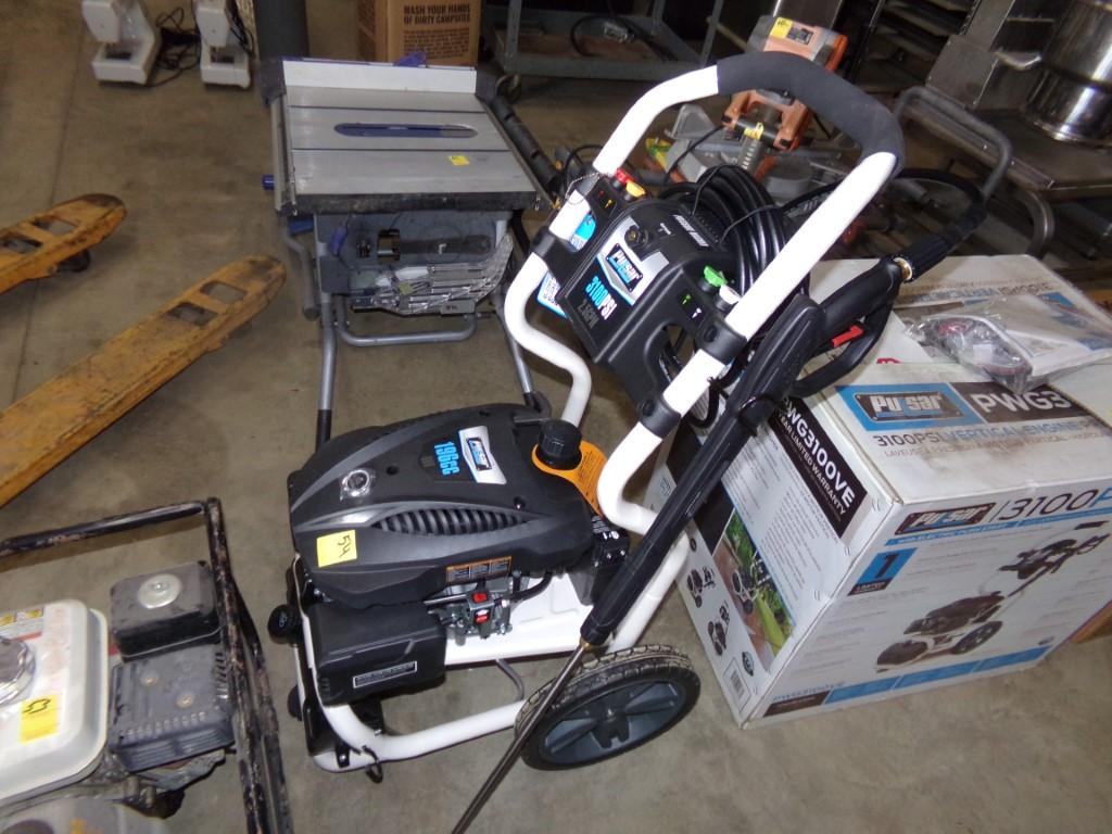 New Pulsar PWG3100VE 3100 PSI Gas Powered Pressure Washer, 2.5 Gal. Per Min