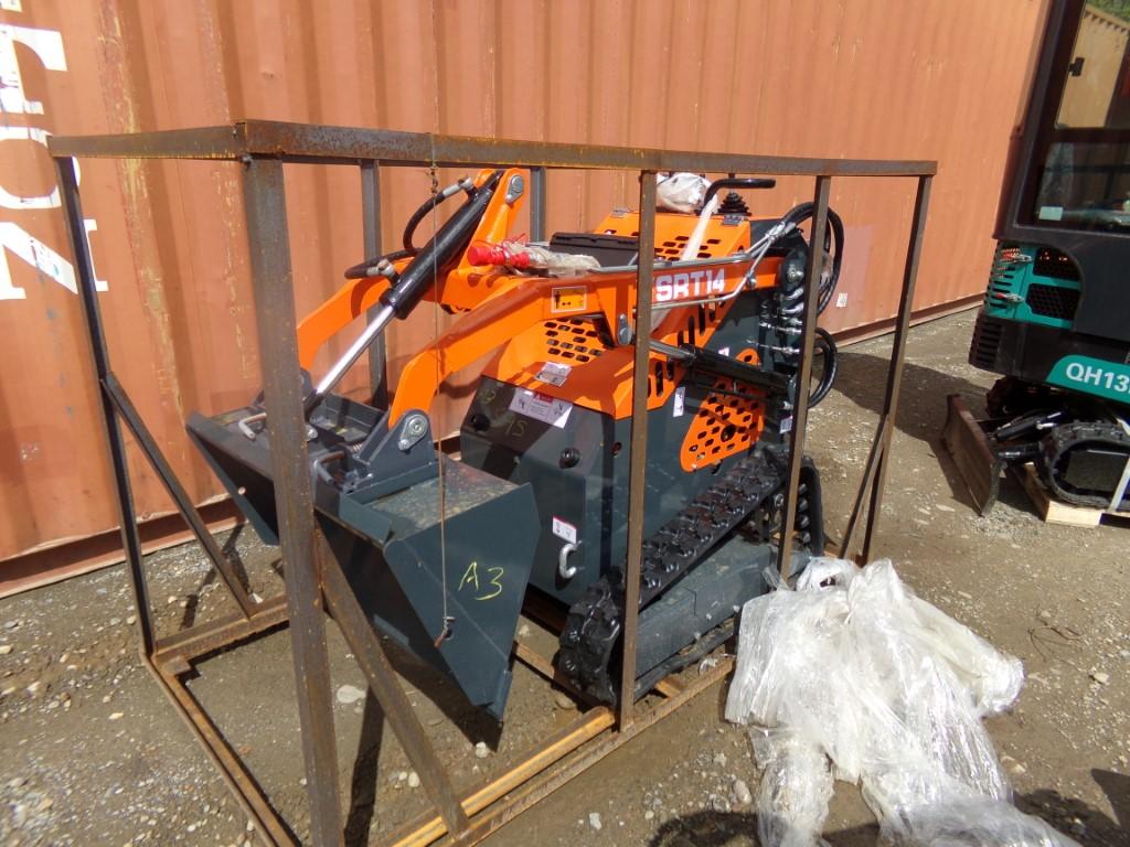 New Orange Gas AGT YSRT14 Mini Skid Loader with 40'' Bucket